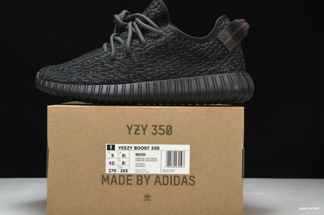 Adidas Black Boost Yeezy (2022 Pirate 2023) BB5350 350 0901